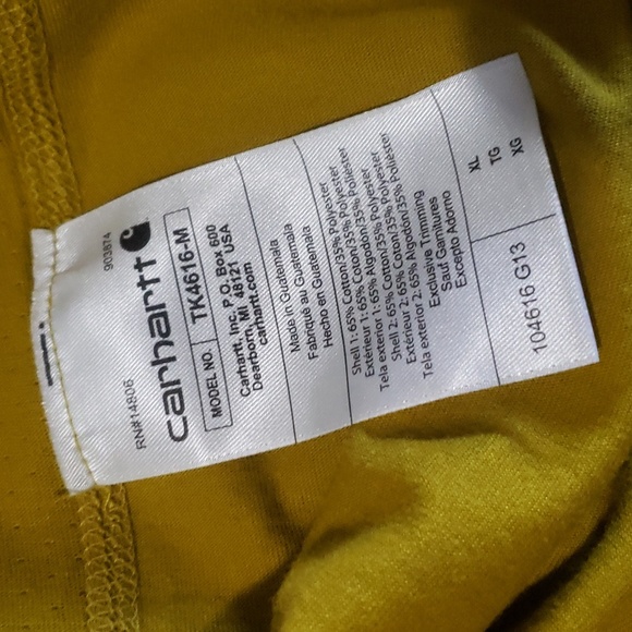 CARHARTT FORCE RELAXED FIT MIDWEIGHT SHORT-SLEEVE POCKET T-SHIRT - Picture 8 of 8